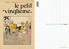 TINTIN carte postale Le petit