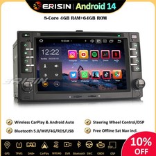 64GO DAB+Android 14.0 Autoradio GPS RDS TNT Kia Sorento Cerato Sportage Carnival