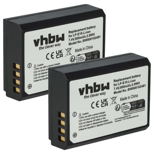 Batteries pour canon eos - 2,