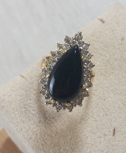 Bague décor pierre - décor,