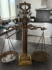 ANTIQUE JUDICIAL OR APOTHECARY STYLE SCALE