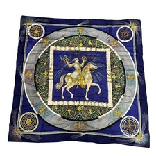 HERMES Carre 90 FEUX DARTIFICE Flame of Craftsmanship Vintage Scarf Authentic JP