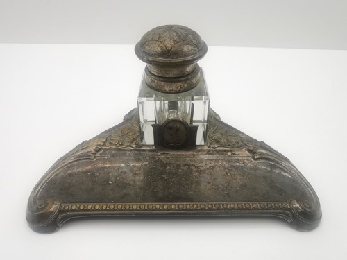 Rare encrier argent par - encrier,