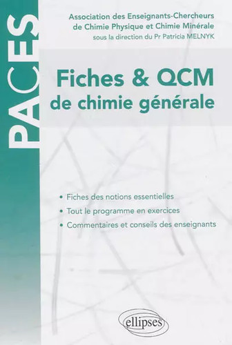 Paces fiches qcm de chimie - paces,