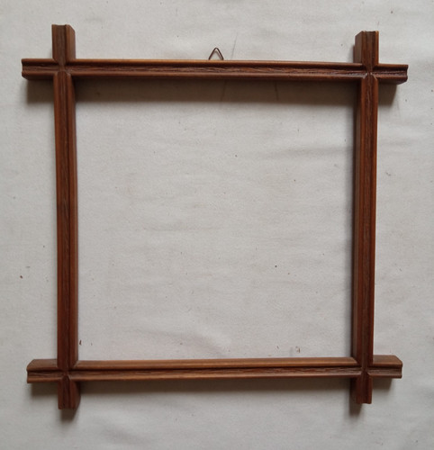 Rare cadre bois massif - rare,