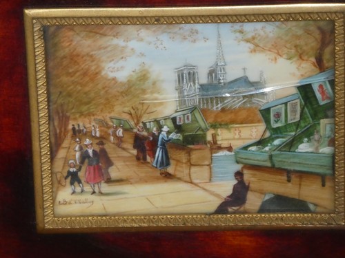 Ancien tableau peinture - tableau,