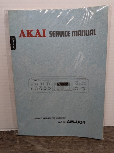 Akai model u04 - am-u04, stereo