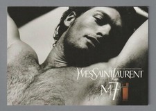 Postcard Size Card + Patch - M7 Yves Saint Laurent Duplex