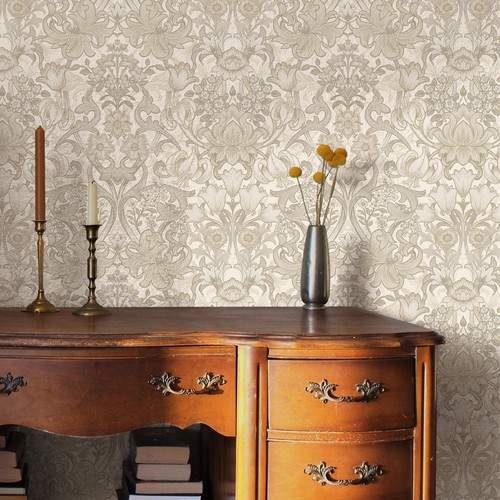 Papier peint botanique - papier,