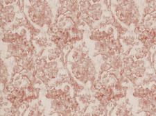 SANDERSON X GILES DEACON CURTAIN FABRIC Fringed Tulip Toile 3.8 METRES PUTTY