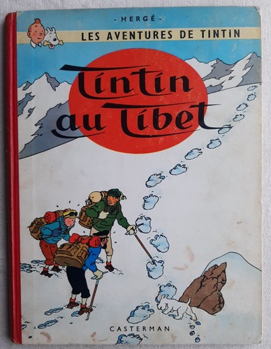 Tintin tibet herge - tintin,