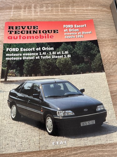 Revue technique ford escort - ford,