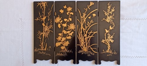 Ancien paravent table en - de,