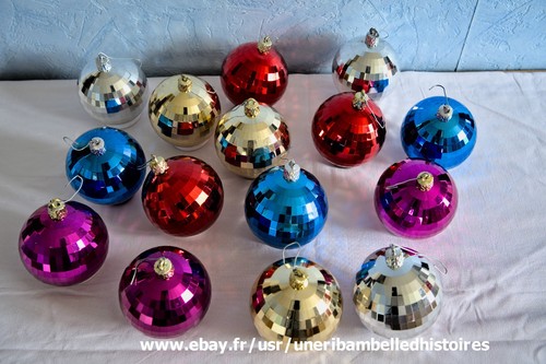 Lot boules noël à - lot, 15