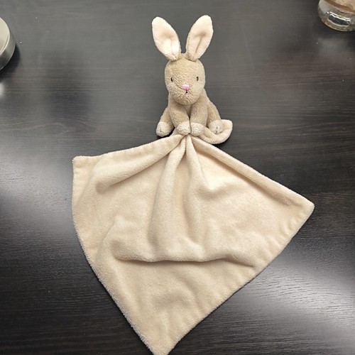 Doudou lapin couverture beige - doudou,
