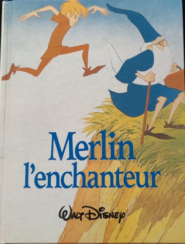 Livre walt disney merlin - walt, :