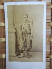 cdv photo militaire Zouave