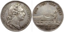 Jeton Argent , Louis XV 