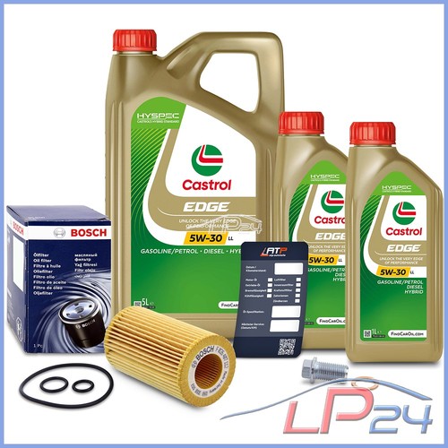 Bosch filtre huile - filtre, castrol