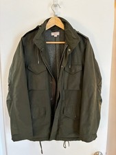 J. Crew Wallace & Barnes olive green field jacket insulated Primaloft size XS