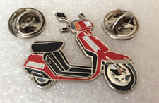 Vintage Scooter MBK Pin's (Double Ties) Silver