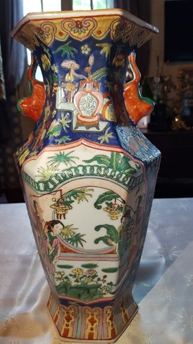 Vase chinois porcelaine - vase,