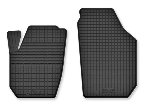 Tapis avant caoutchouc bac
