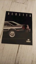 Catalogue / Brochure CHEVROLET Beretta 1987 USA