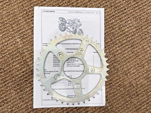Cagiva rear sprocket 41t - rear,