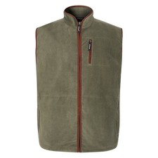 ESPIONAGE COUNTY FLEECE BODYWARMER/GILET IN OLIVE 2XL 3XL 4XL 5XL 6XL 7XL8XL