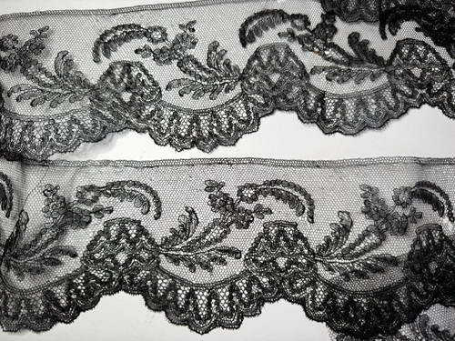 Dentelle ancienne volant en - ancienne,