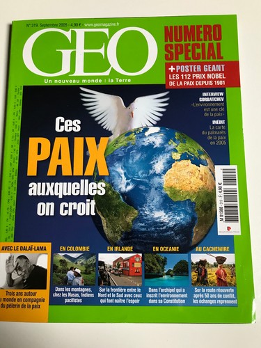 Magazine geo ces paix - ces,