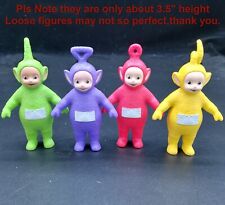 LOT 4pcs/set Cartoon Teletubbies Figures Kids Toys Tinky Winky Dipsy Laa-Laa Po