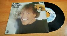 PLASTIC BERTRAND Ping Pong CHANTE ESPAGNOL 7" SINGLE VINYL 45T ESPAGNOL RARE