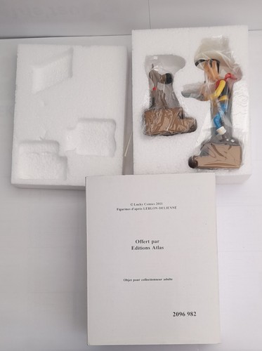 Figurines lucky luke et - de,
