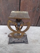 pèse lettre ancien Columbus