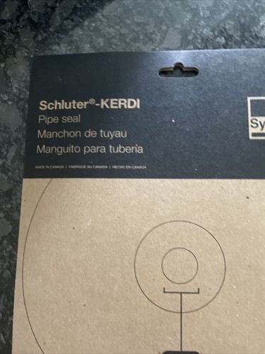 Schluter kerdi pipe - ⭐️schluter,