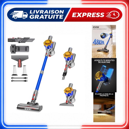 Aspirateur balai sans - aspirateur, fil