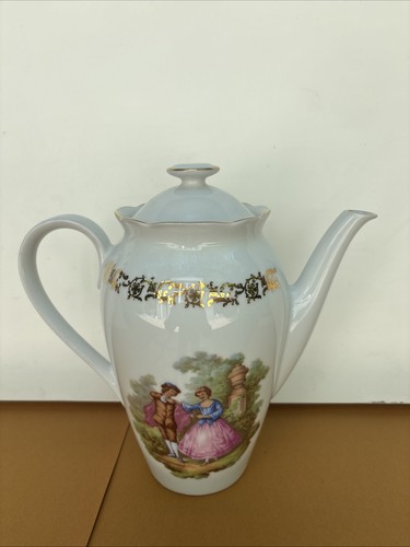 Théière porcelaine - en,