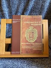 Catalogue de Vente Livres anciens et moderne Bibliothèque Philippe Francois 2013