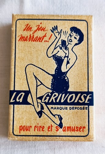 Jeu cartes grivoise des - cartes,