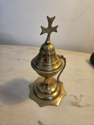 Encensoir ancien laiton - ancien, –