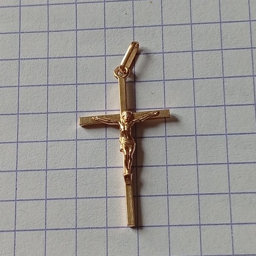 Pendentif croix christ - christ, 18