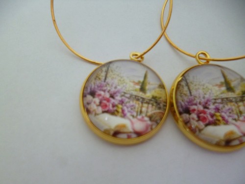 Boucles oreilles creoles or - boucles,