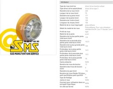 PRAT ROUE MOTRICE VULKOLLAN