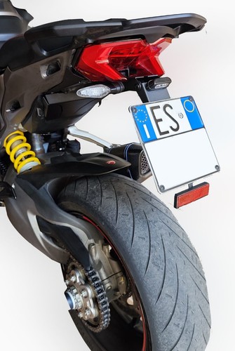 Porte plaque moto multistrada - porte-plaque,