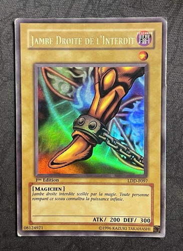 Cartes jambe droite - yu-gi-oh!,