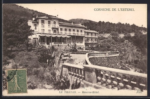 Cpa trayas réserve hôtel - cpa, réserve-hôtel
