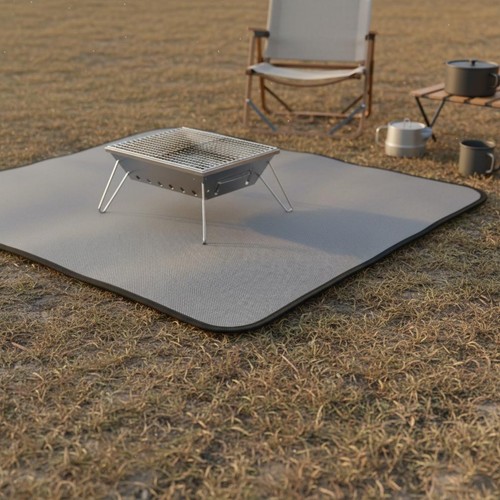 Tapis barbecue ignifuge - tapis,