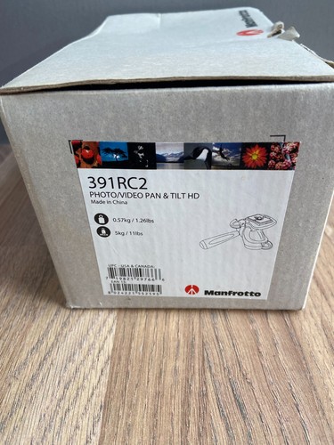 Manfrotto 391rc2 way head - 391rc2, 3-
